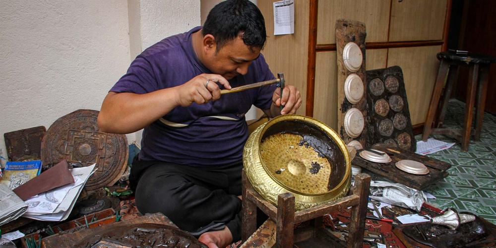 Metal Crafts at Bhaktapur