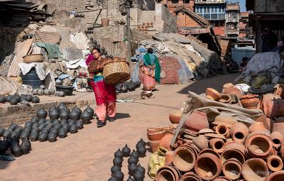 pottery square, Bhaktapur