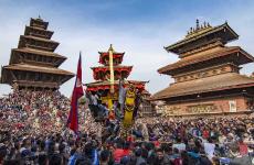 Bisket Jatra Festival Bhaktapur